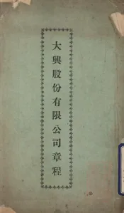 大兴股份有限公司章程