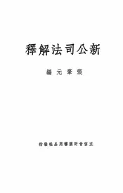 新公司法解释