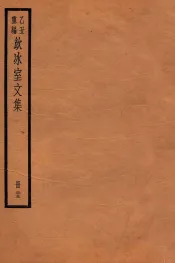 饮冰室文集  25
