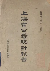 上海市公务统计报告