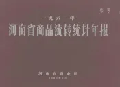 河南省商品流转统计年报  1961
