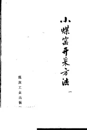 小煤窑开采方法  1