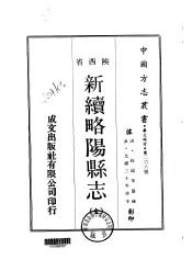 新续略阳县志  全