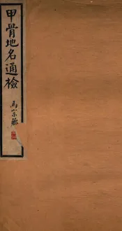 甲骨地名通检