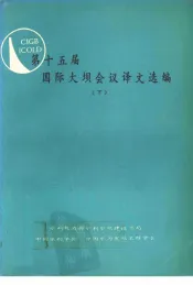 第十五届国际大坝会议译文选编  下