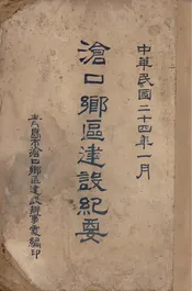 沧口乡区建设纪要