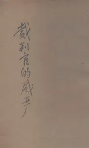 欧美名家小说丛刊  裁判官的威严  我的旅伴