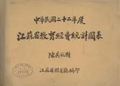江苏省教育经费统计图表