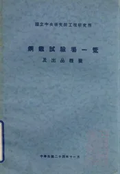 钢铁试验场一览及出品概要