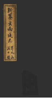 新纂云南通志  卷125-126