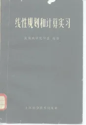 线性规划和计算实习