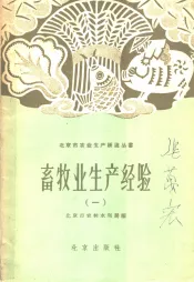 畜牧业生产经验