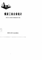 煤炭工业企业统计  试用教材