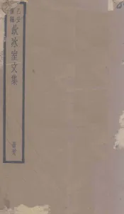 饮冰室文集  49