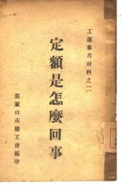 定额是怎么回事