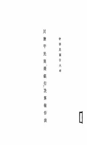 川康平民商业银行决算报告表