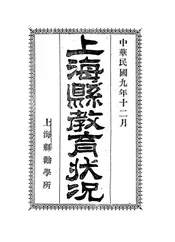 上海县教育状况