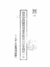 资源委员会管理事业关系法规汇编