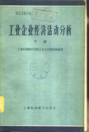 工业企业经济活动分析  下