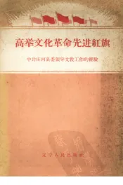 高举文化革命先进红旗  中共庄河县委领导文教工作的经验