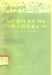 怎样搞好国家领导下的农村自由市场