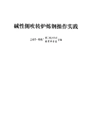 碱性侧吹转炉炼钢操作实践