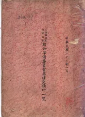上海银行业同业公会联合准备委员会西票据交换所一览