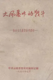 大风暴中的战斗  社会主义教育参考资料