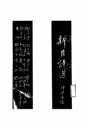 新月诗选