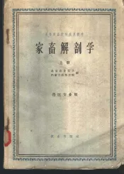家畜解剖学  上