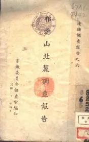 祁连山北麓调查报告