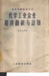 化学工业企业经济组织与计划