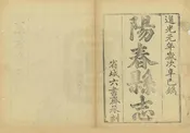 陽春縣誌