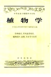 中等农业学校教科书初稿  植物学  作物栽培、果树蔬菜栽培、植物保护、蚕桑、茶业等专业用