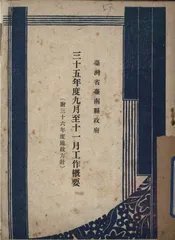 台湾省台南县三十五年度九月至十一月工作概要