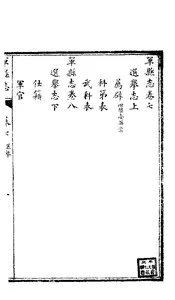 單縣誌（卷七）