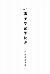 日本朱子学派学统表