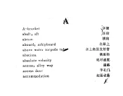船舶制造英汉名词简编