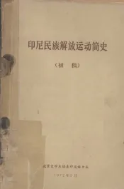 印尼民族解放运动简史  初稿