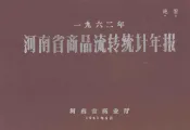 河南省商品流转统计年报  1962