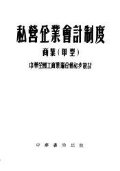 私营企业会计制度商业  甲型